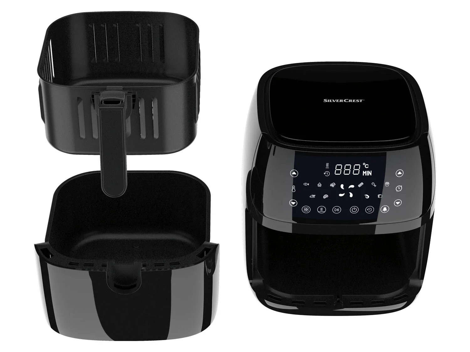 SILVERCREST&reg; KITCHEN TOOLS Hot Air Fryer &raquo;XL SHFD 2150 A2&laquo;, 2150 W