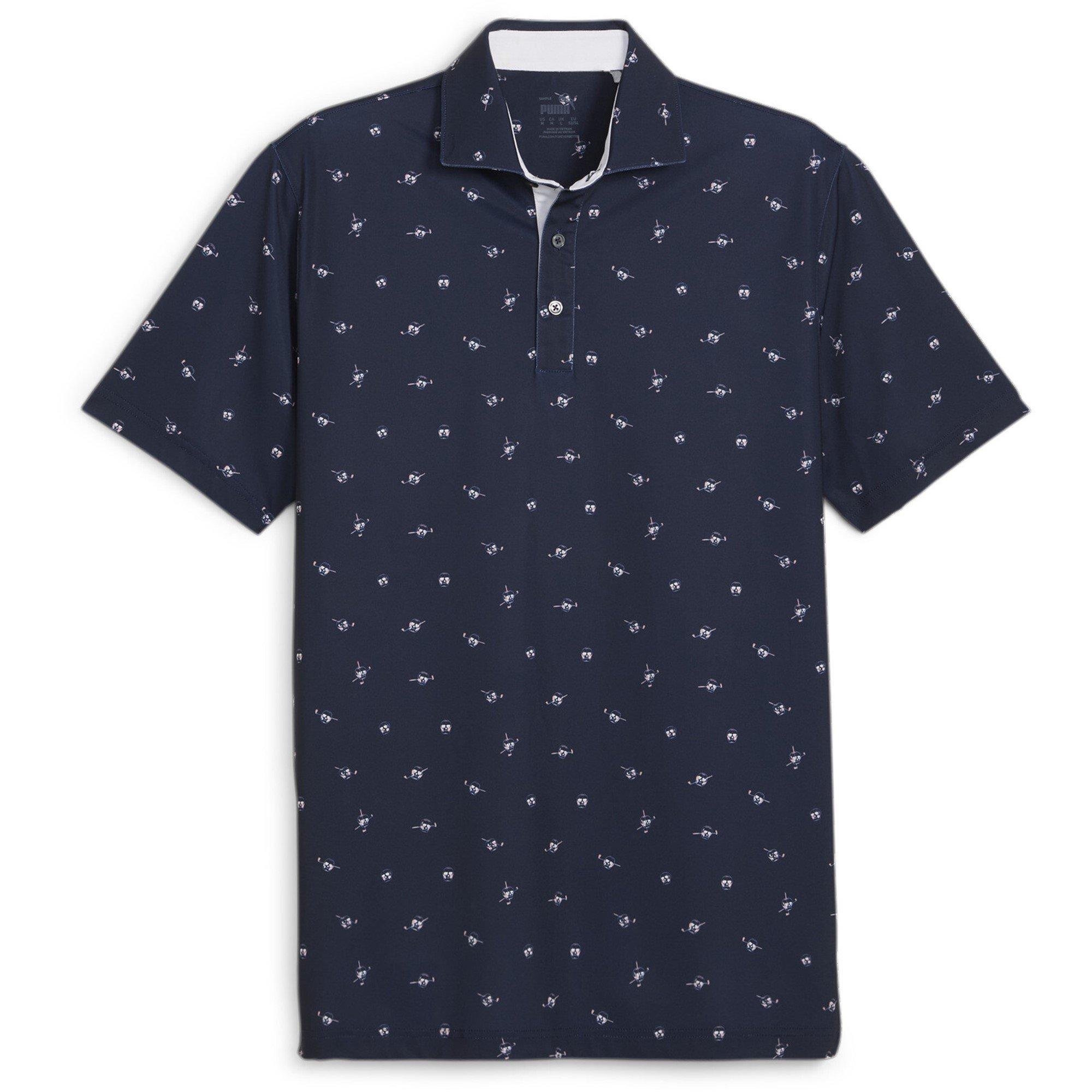 Puma Puma Mattr Skulls Polo Shirt Mens
