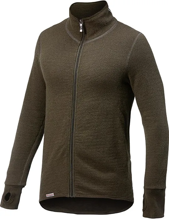 Woolpower Full Zip Jacket 400 Pine Green