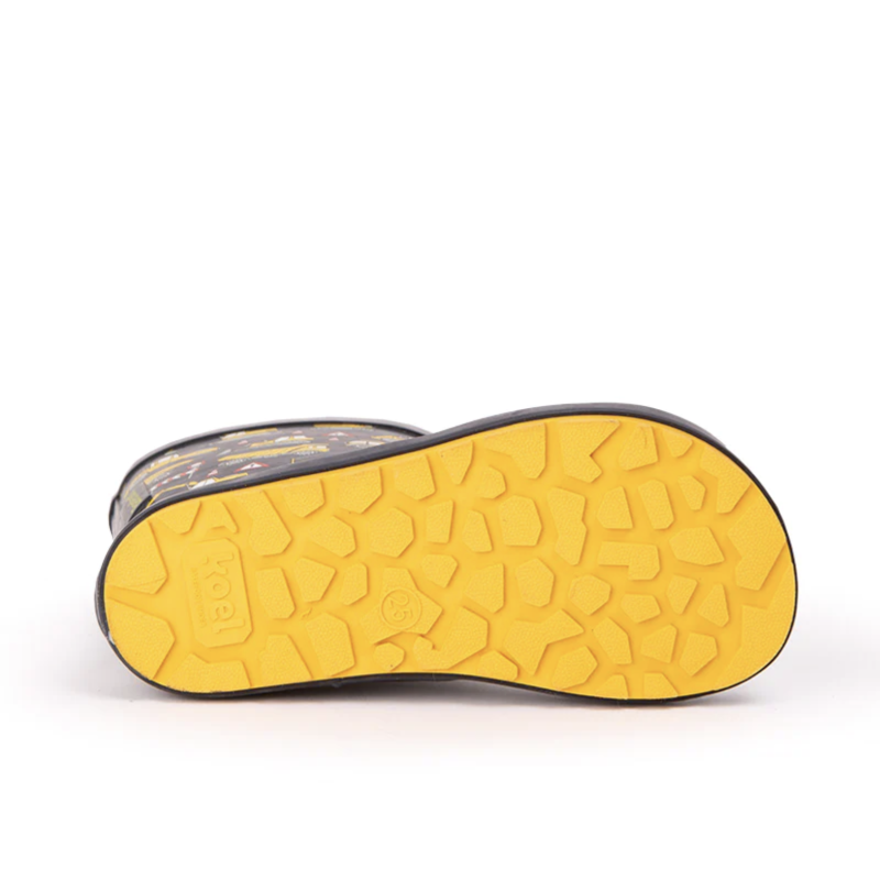 Koel Koel Wellie Barefoot Tractor Bleu