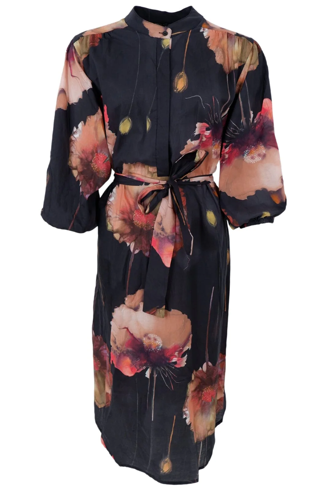 Black Colour Bcceline Dress 40723 black flower