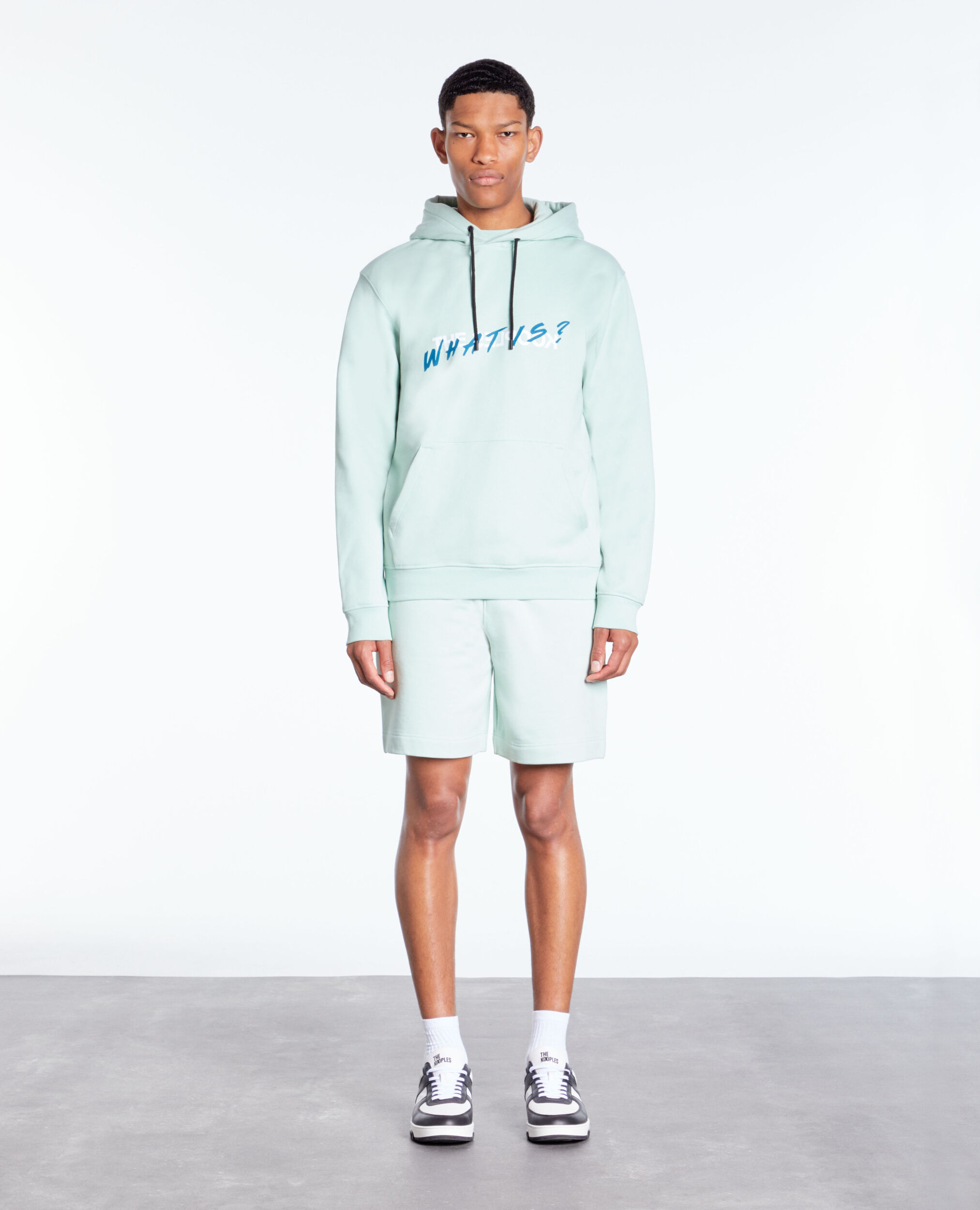 Sweatshirt à capuche What is vert