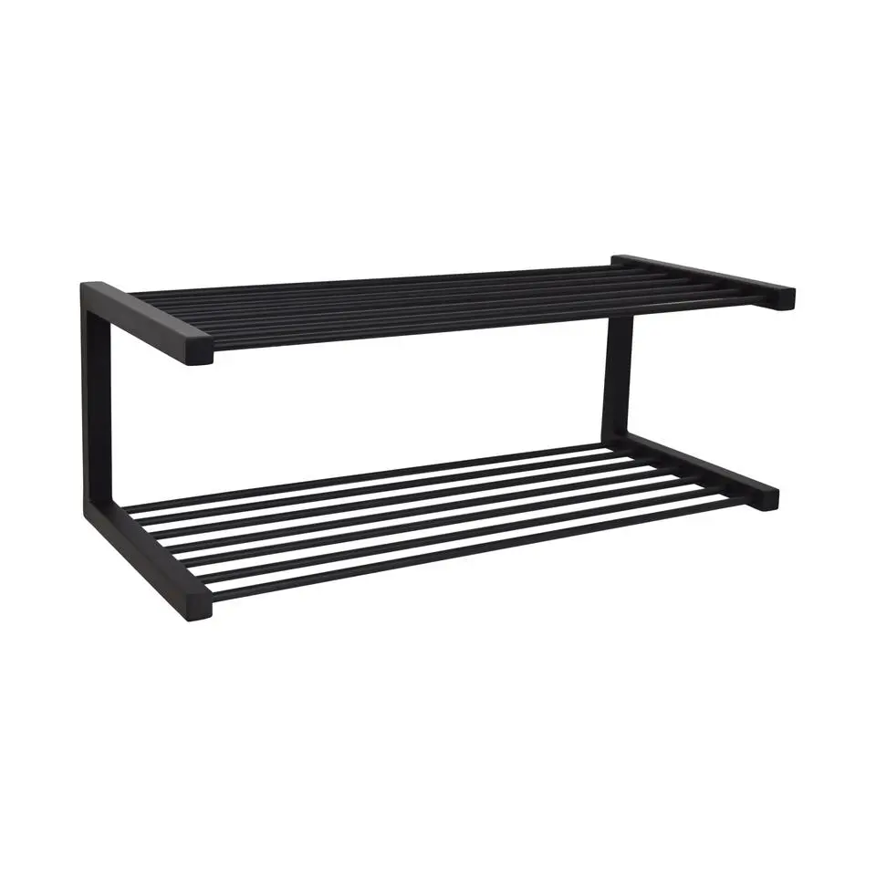 LOFT42 Hall wand schoenenrek - Metaal - Zwart