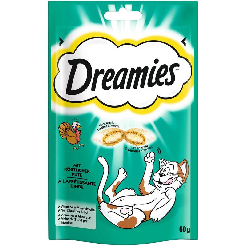Friandises Dreamies Catisfactions, dinde