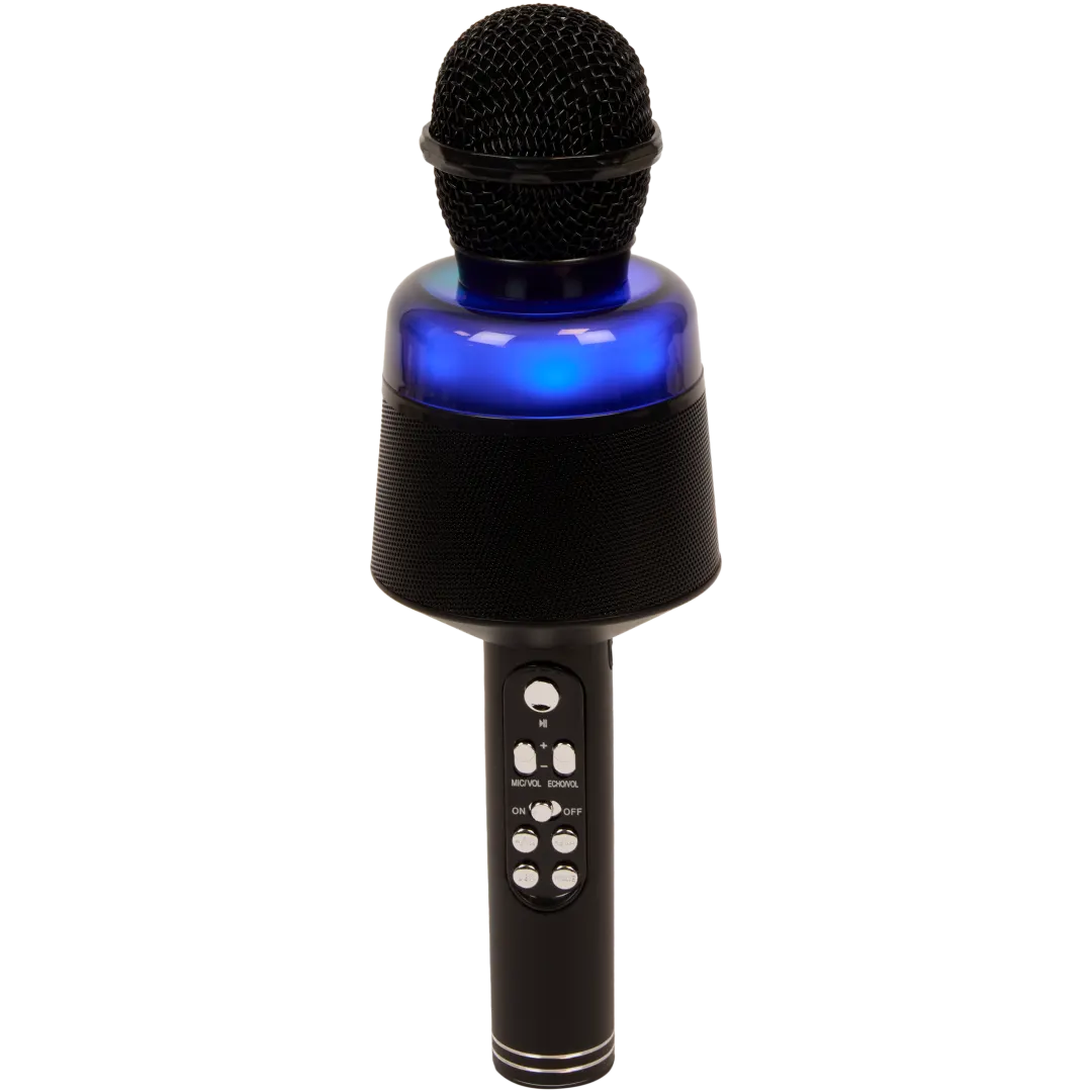 Draadloze karaokemicrofoon met licht 5 watt