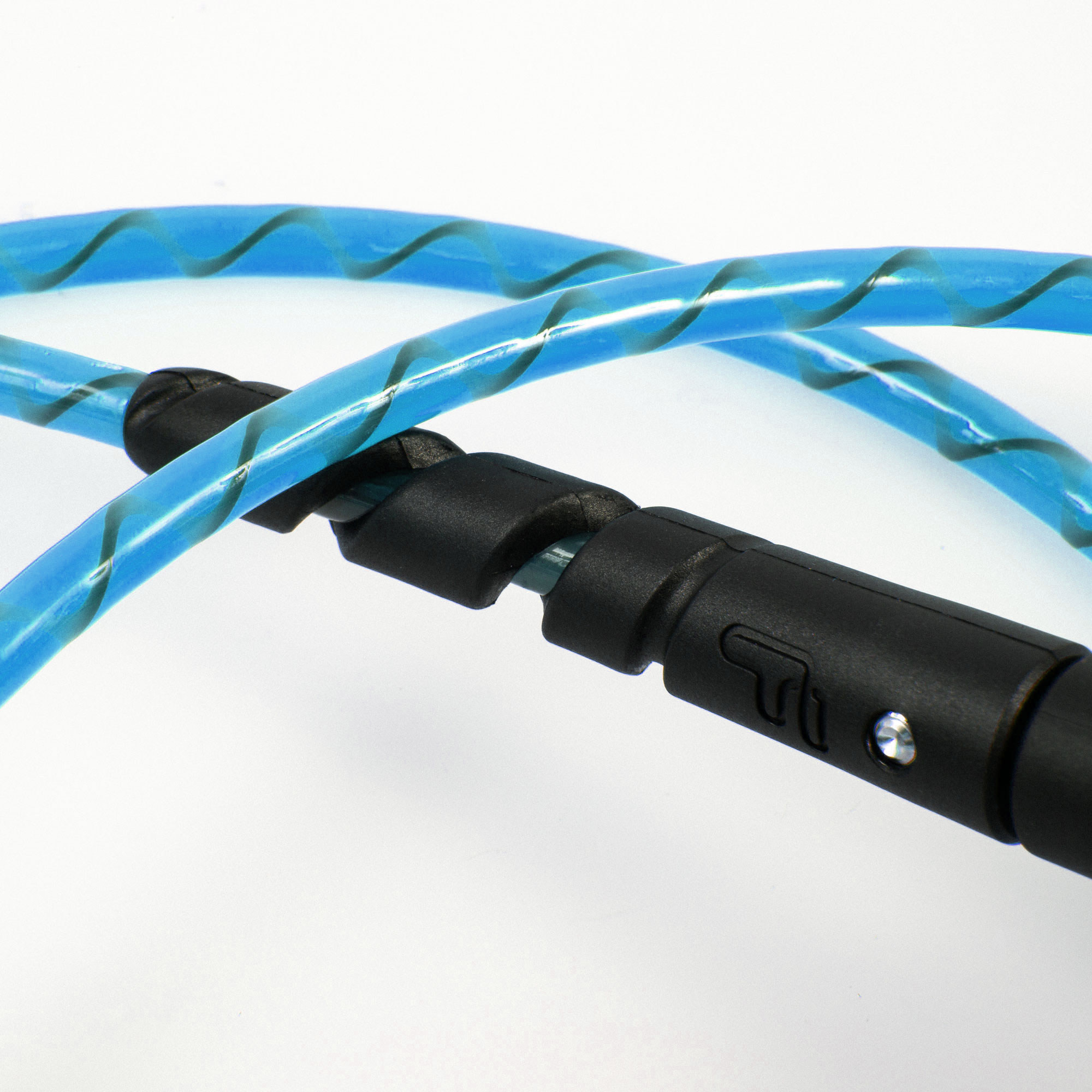 FCS Freedom HELIX leash 9'0 - All Round / Ankle - Cheville Natural / Black