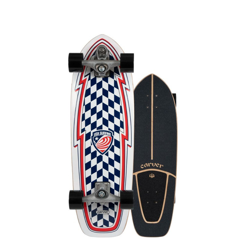 Carver C7 USA Booster Surfskate Complete 30.75