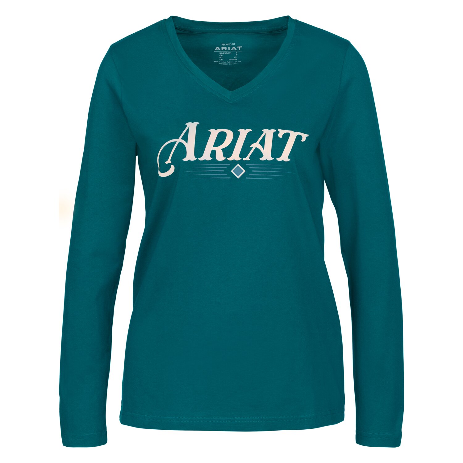 ARIAT Longshirt Vibrant Tee - spruced up