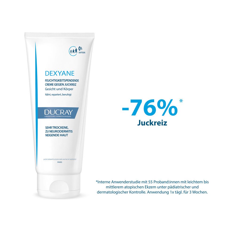 DUCRAY DEXYANE - Feuchtigkeitsspendende Creme gegen Juckreiz