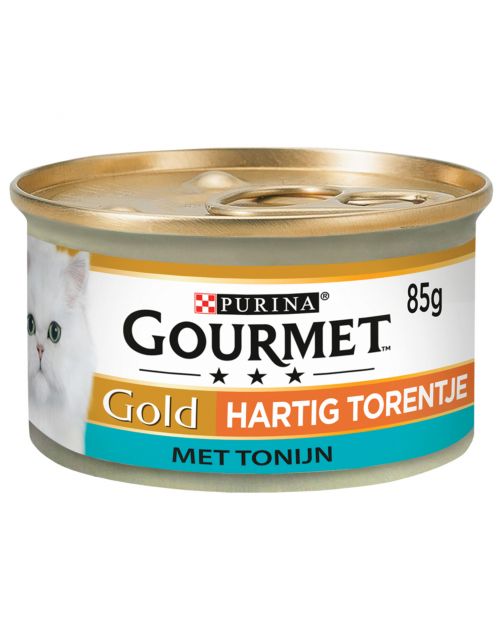 Gourmet Gold Hartig Torentje 85 g - Kattenvoer