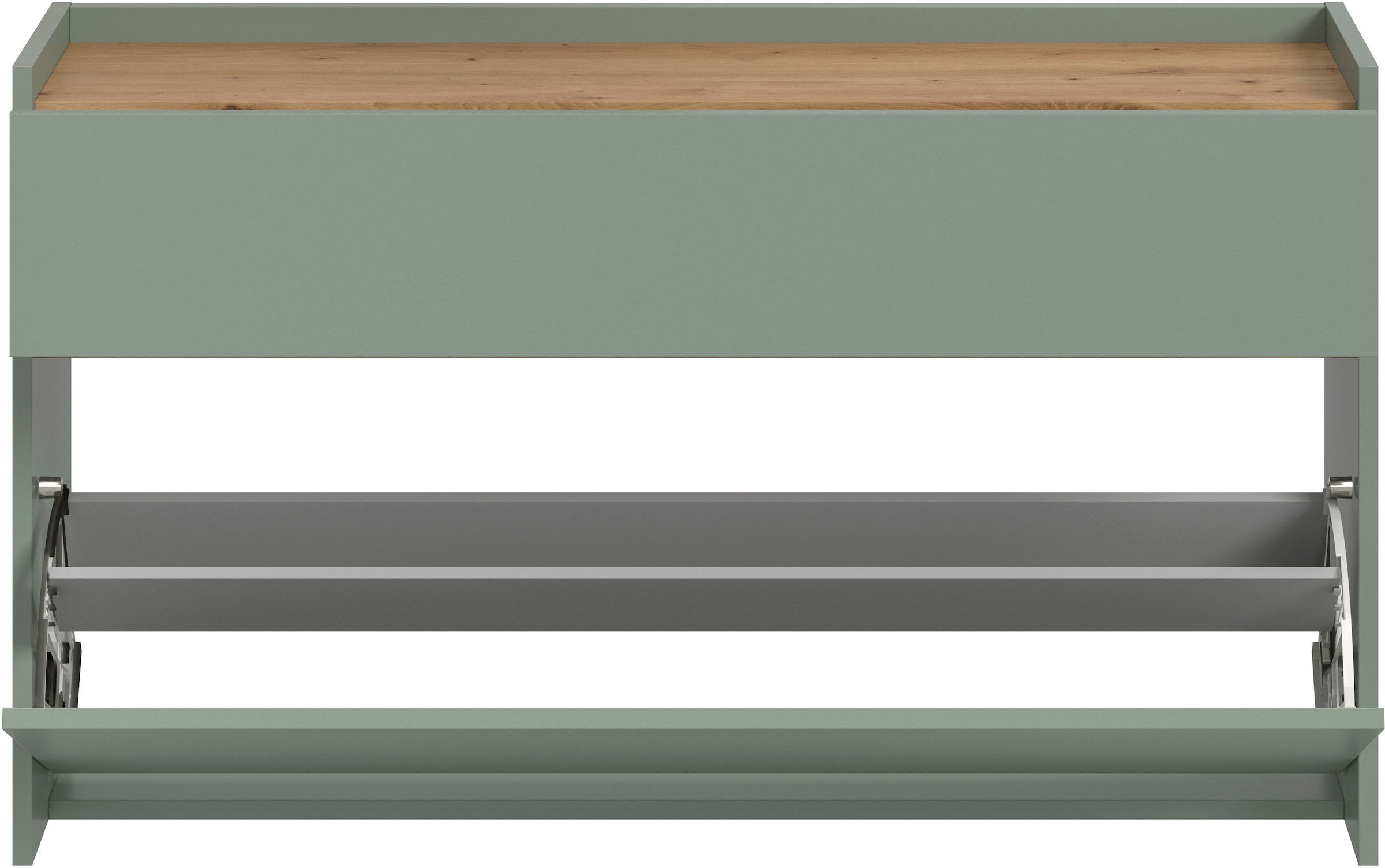 INOSIGN Schuhschrank »EVRID, Breite 110cm, hängend, 1 Schubkasten, 1 Schuhwalze« individuell mit anderen Artikel der Serie EVRID erweiterbar, 1 Stk. tlg. Schuhkommode, Kommode, Sideboard, Garderobenschrank, Flurkommode