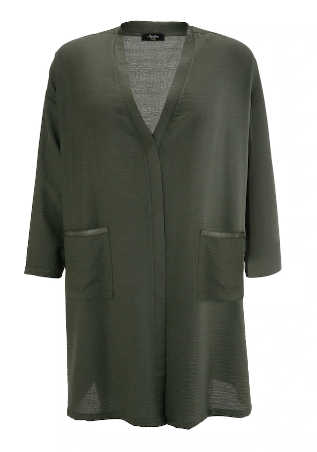 Aniston PLUS Langjacke aus strukturierter Ware