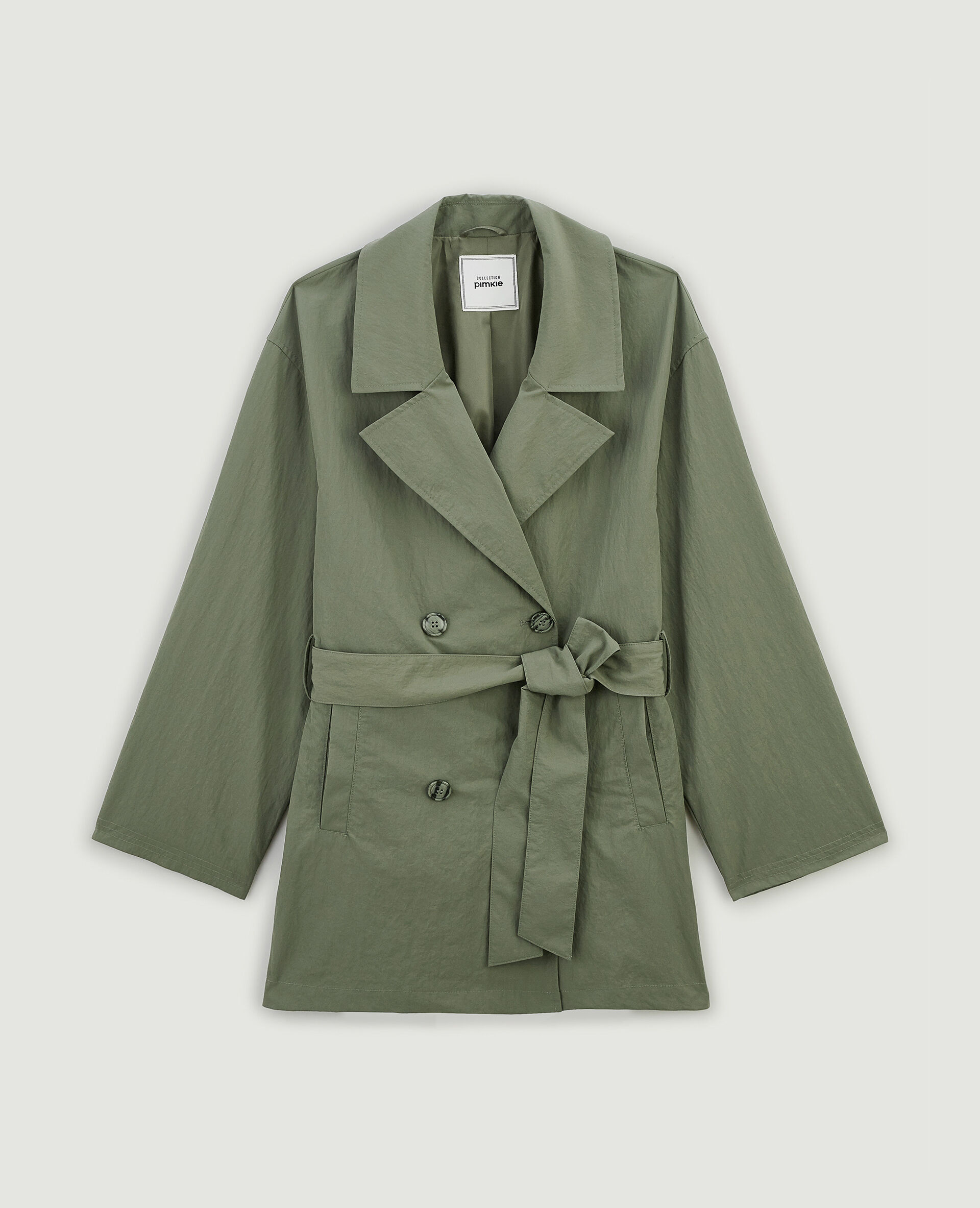 Trench court - Vert kaki