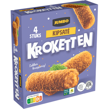 Jumbo Kipsatékroketten 4 Stuks