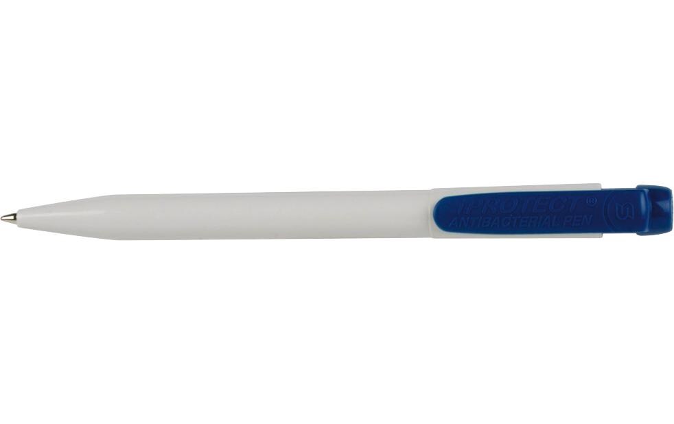 Kugelschreiber iPROTECT antibakteriell Blau, 50 StückQ-CONNECT Kugelschreiber iPROTECT antibakteriell