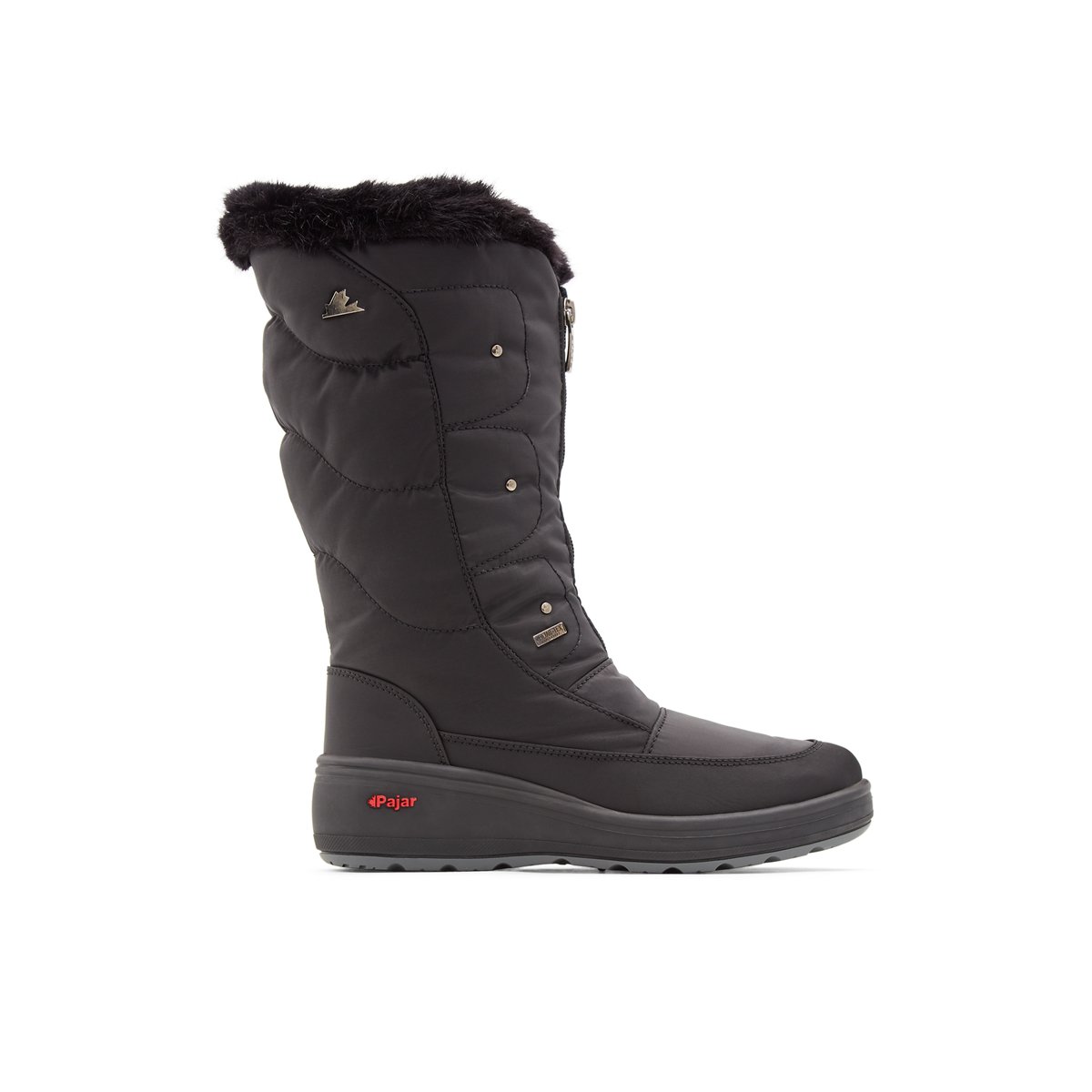 PAJAR-Louisa-Bottes d'hiver - Talon plat - Noir