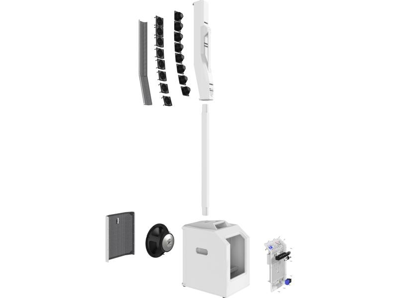 Electro-Voice PA-System EVOLVE 50M Weiss Portable PA-Anlage