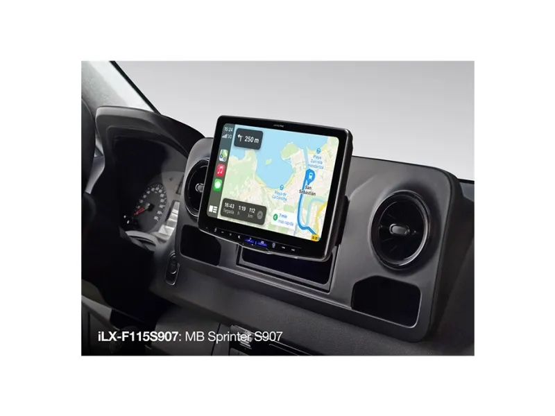 Alpine ILX-F115S907 bundle til Halo11 til Sprinter S907