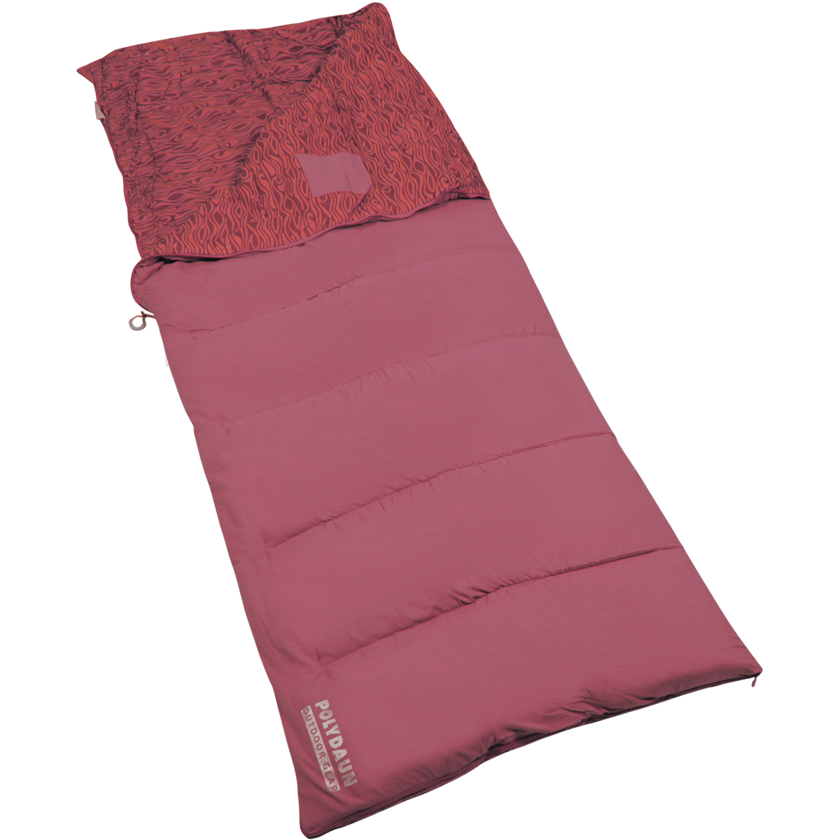 Polydaun Beachhouse deken slaapzak - Red