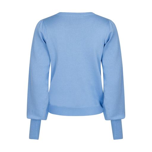 Neo Noir Magdalena Solid Striktrøje, Sky Blue, 40
