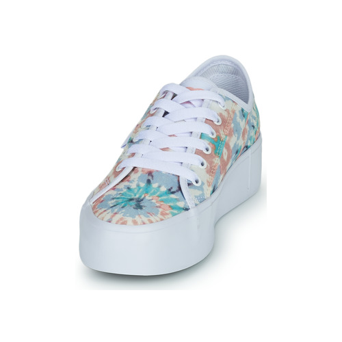 DC Shoes - MANUAL PLATFORM - Blanc / Print