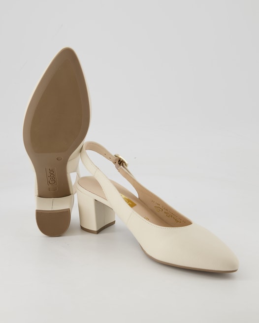 Gabor 21.540.22 Slingpumps in Weiß