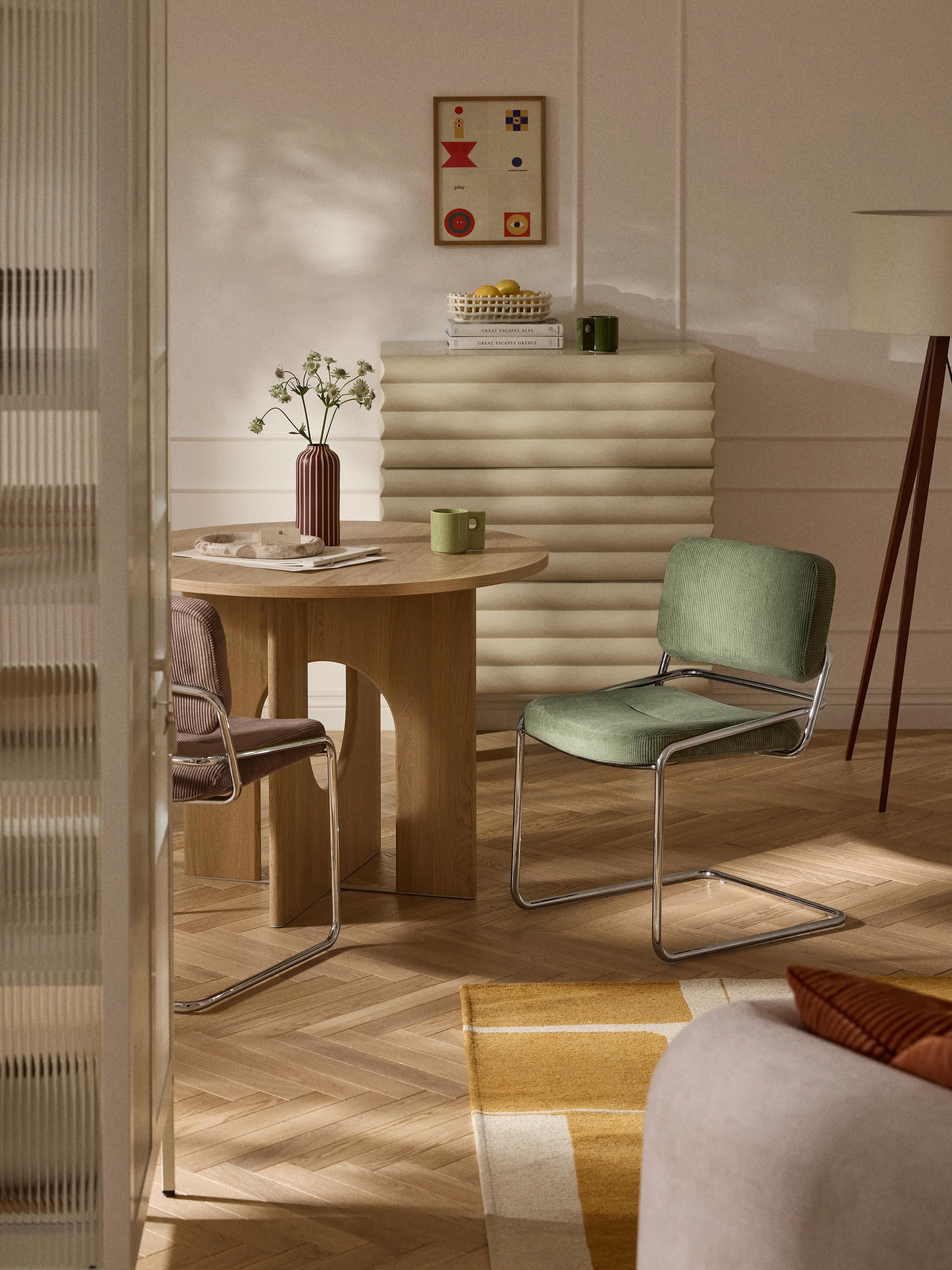 Corduroy cantilever stoel Don