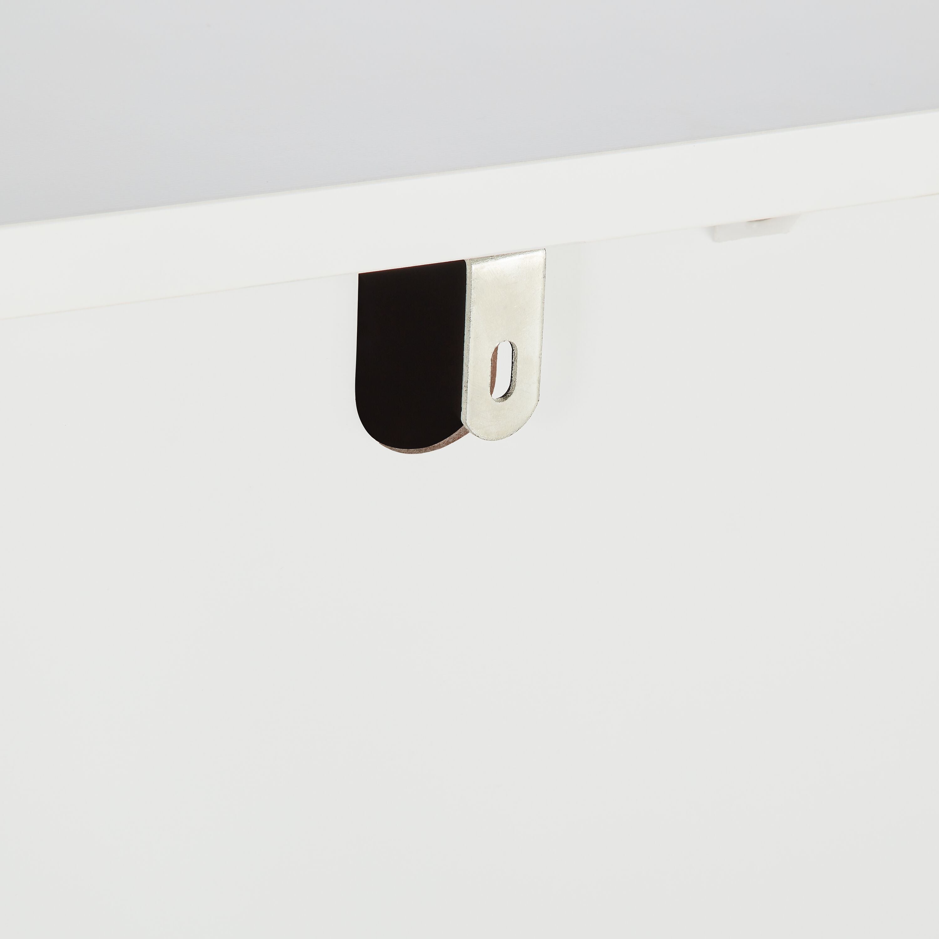 MARLIN Schuhschrank - Weiss / B: 80.0 cm x T: 36.8 cm x H: 80.0 cm