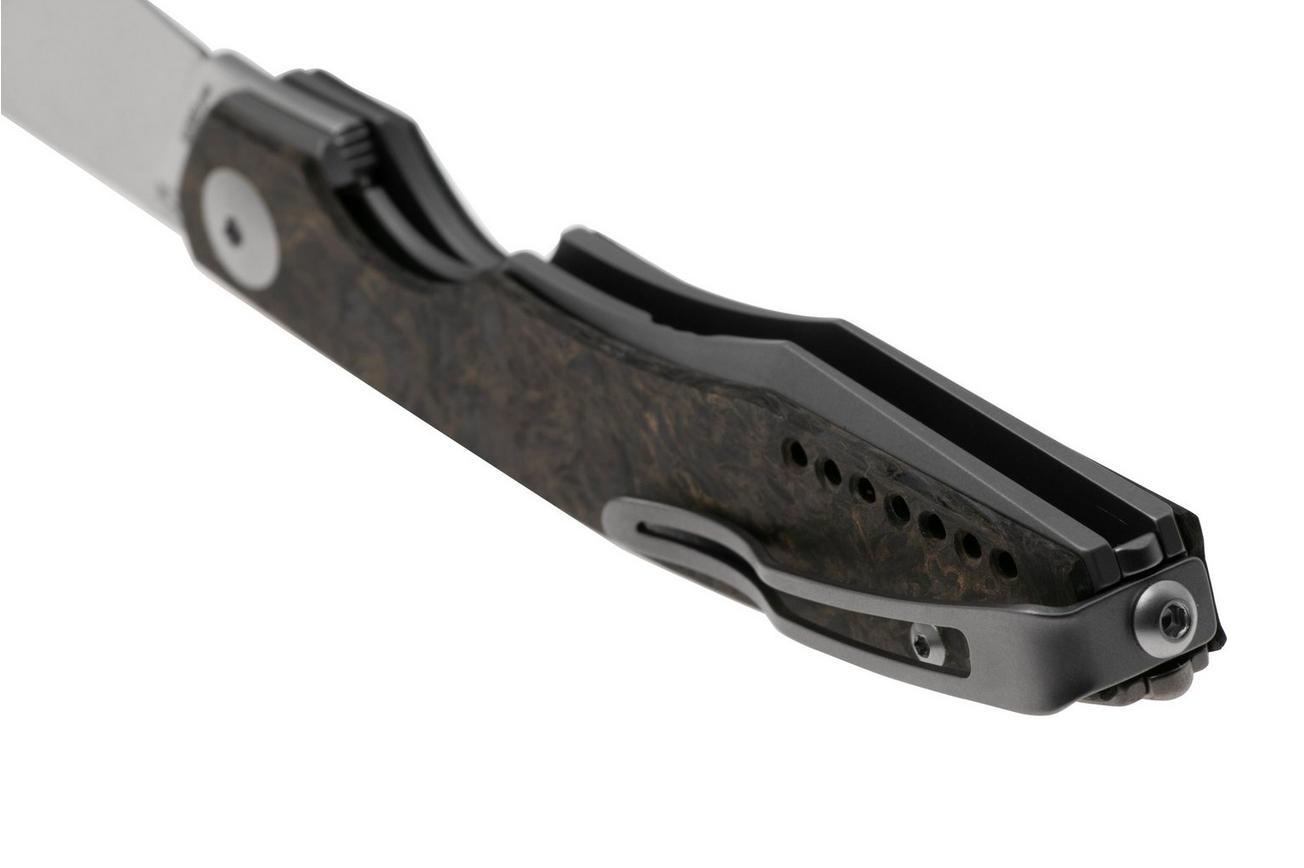Viper Belone 5970TIFCG Dark Matter Gold Carbon Fiber zakmes, Jesper Voxnaes design