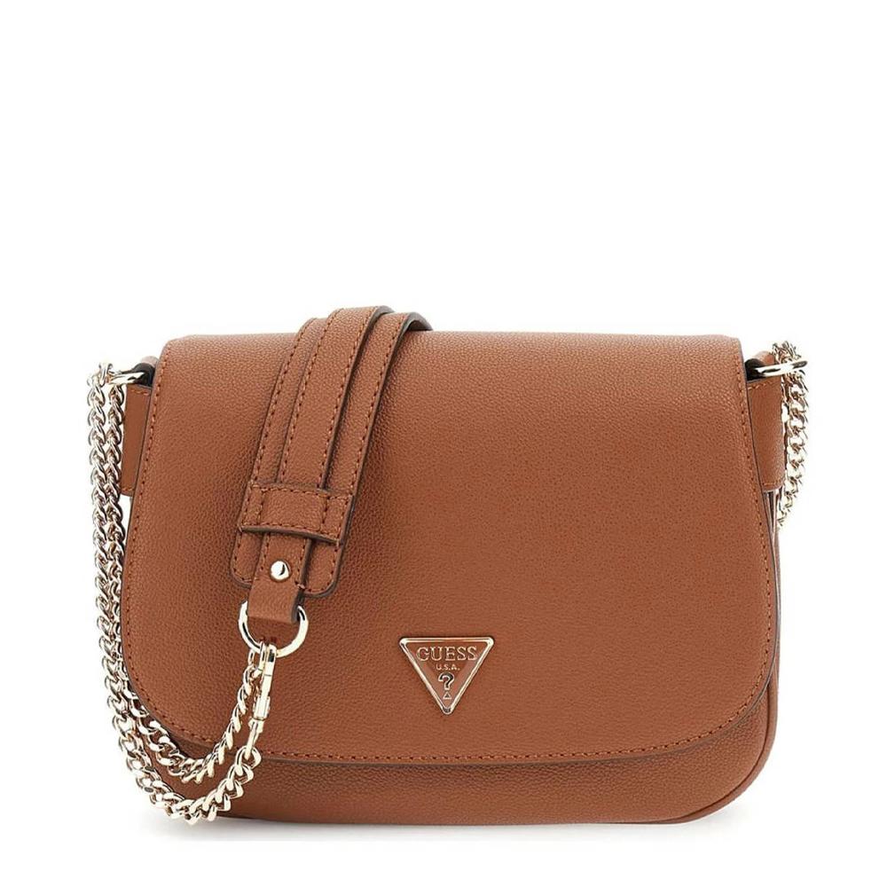 Guess Sac à Bandoulière Marron Femme Guess Fedora