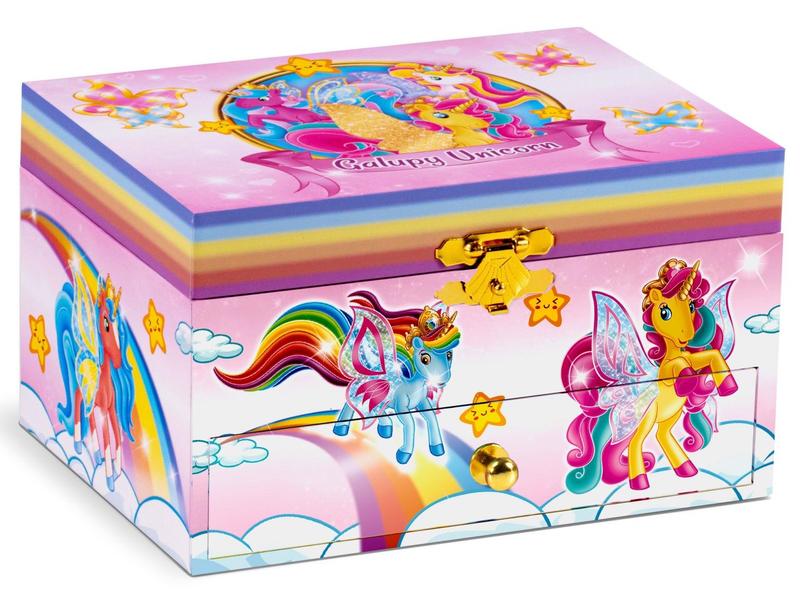 Craze Musikspieldose Galupy Unicorn Musikalisches Schmuckkästchen