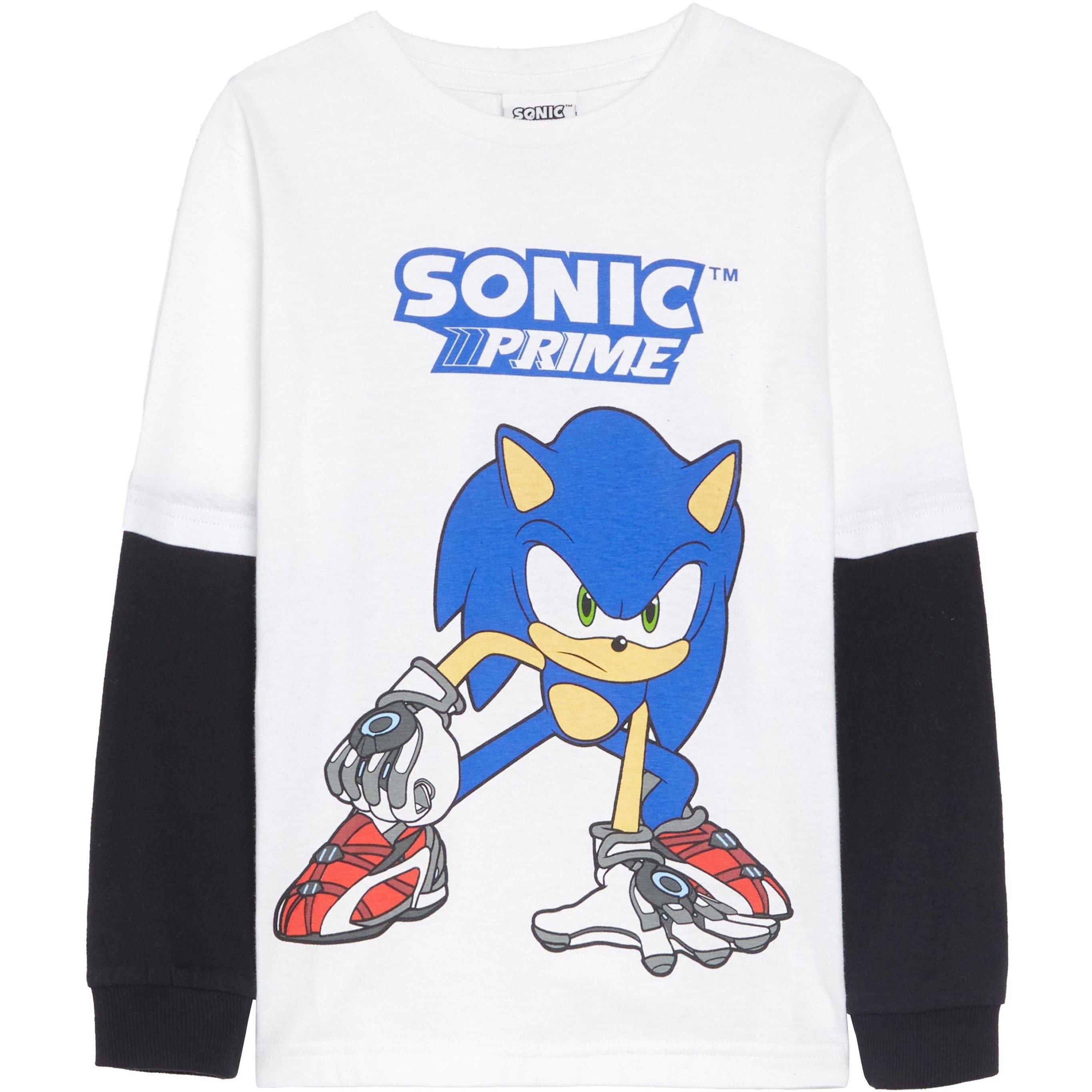 Character Sonic SONIC LS SLEEVE T SHIRT AND JOGGER