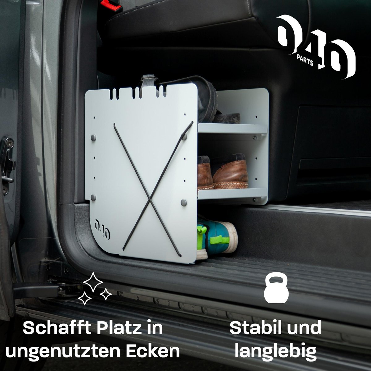 040 Parts Grey schoenenrek - VW T5 T6 T6.1