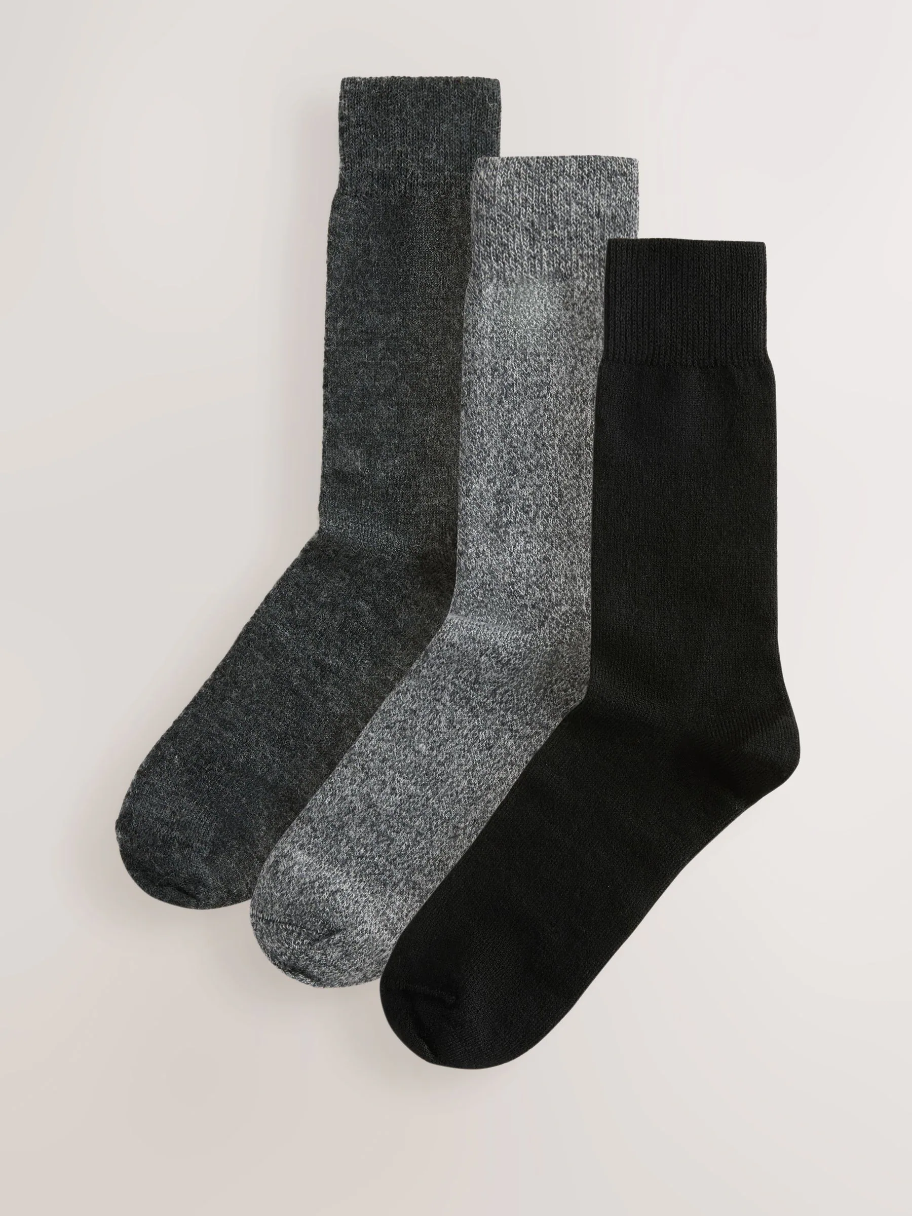 Grijs - Thermal Lightweight Socks 3 Pack