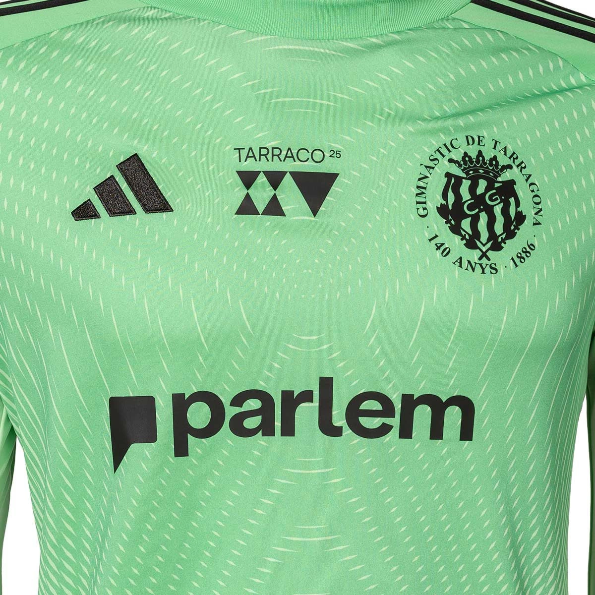 Camisola adidas Gimnàstic de Tarragona Segundo Equipamento Guarda-redes 2025-2026 Criança