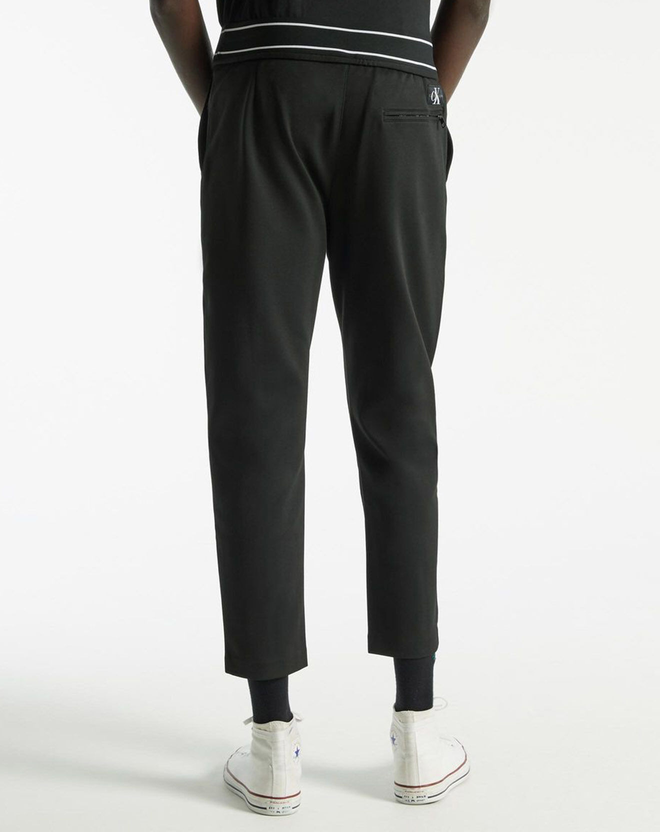 Calvin Klein Jeans Pantalon Logo Tape Jogger noir