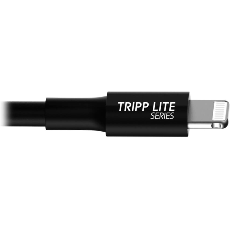Tripp Lite M100-10N-BK câble Lightning 0,25 m Noir