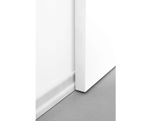 Pertura Jonna schuifdeur, wit, 935x2050x39 mm, met geïntegreerde greeplijst