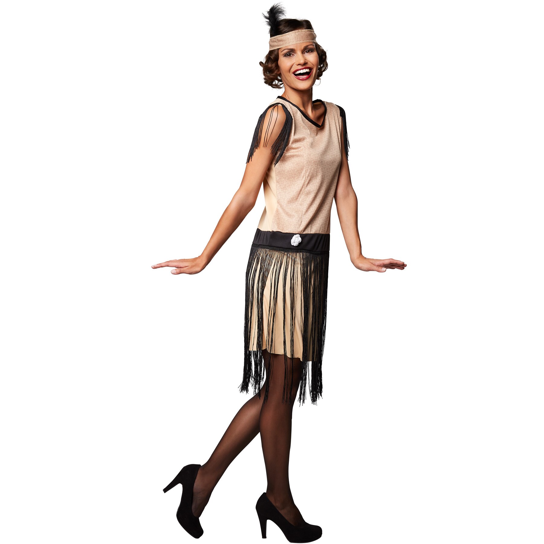 tectake® Frauenkostüm Swing