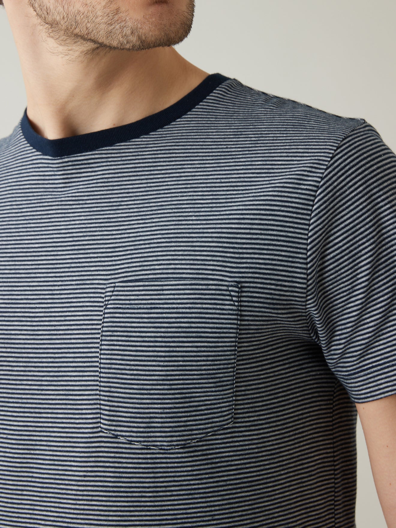 T-shirt rayé homme - coton bio