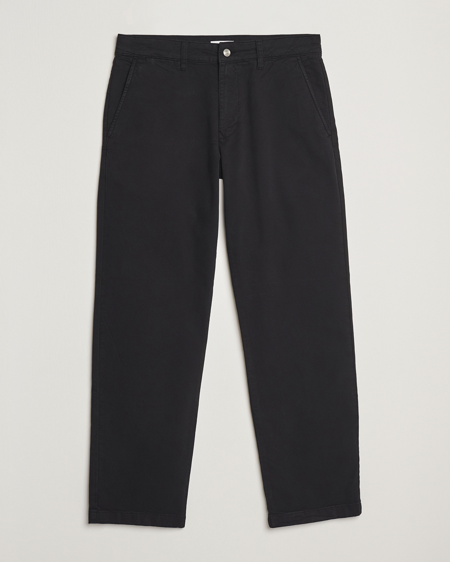 NN07 Aden Regular Fit Chinos Black
