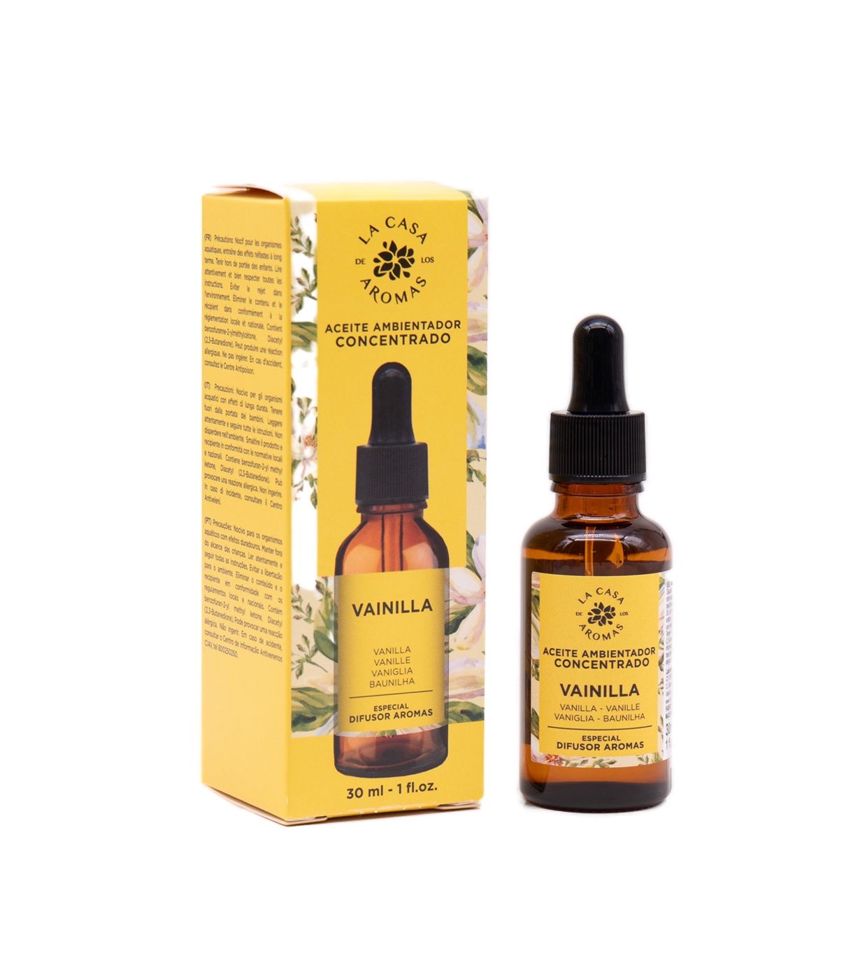 La Casa de los Aromas - Óleo aromático concentrado solúvel em água - Baunilha