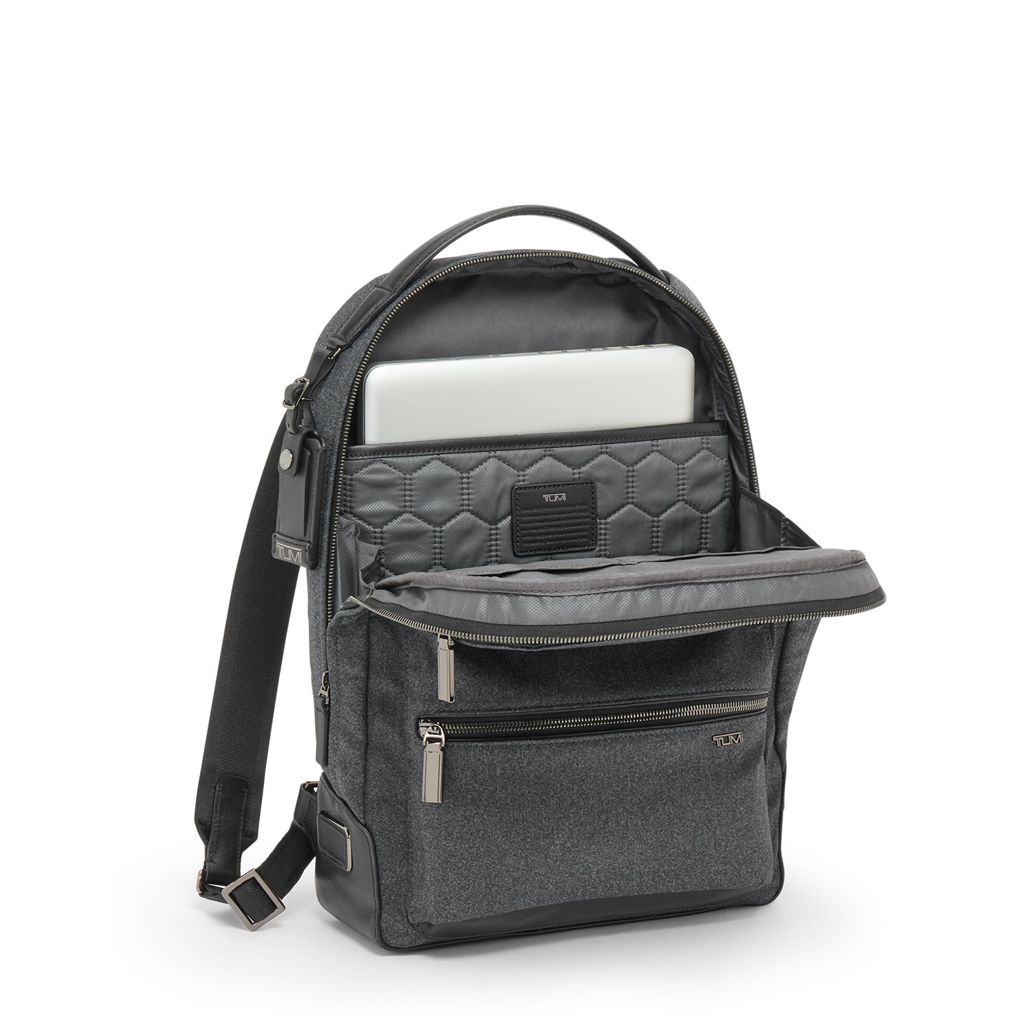 Tumi Harrison Bradner Backpack dark charcoal