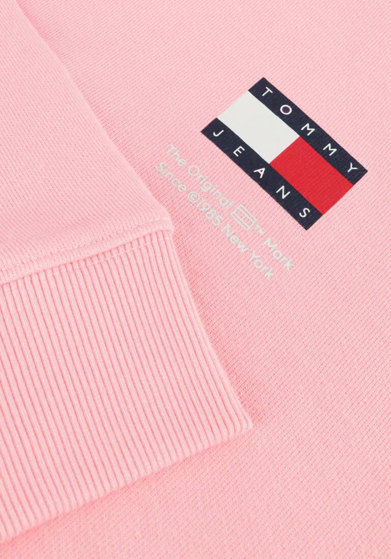 TOMMY JEANS roze tommy jeans sweater tjw bxy graphic flag crew