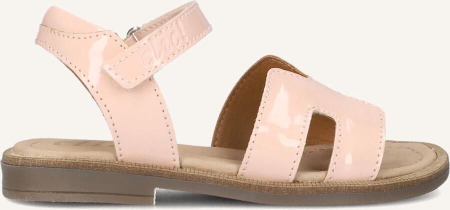 Clic! lakleren sandalen roze Effen 29 | Sandaal van