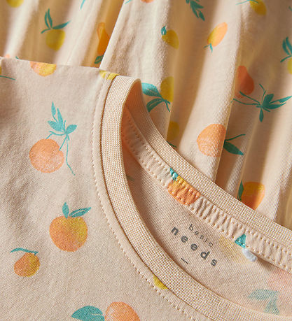 Name It Kleid - NkfVigga - Sonne Kiss/Peach Lemon