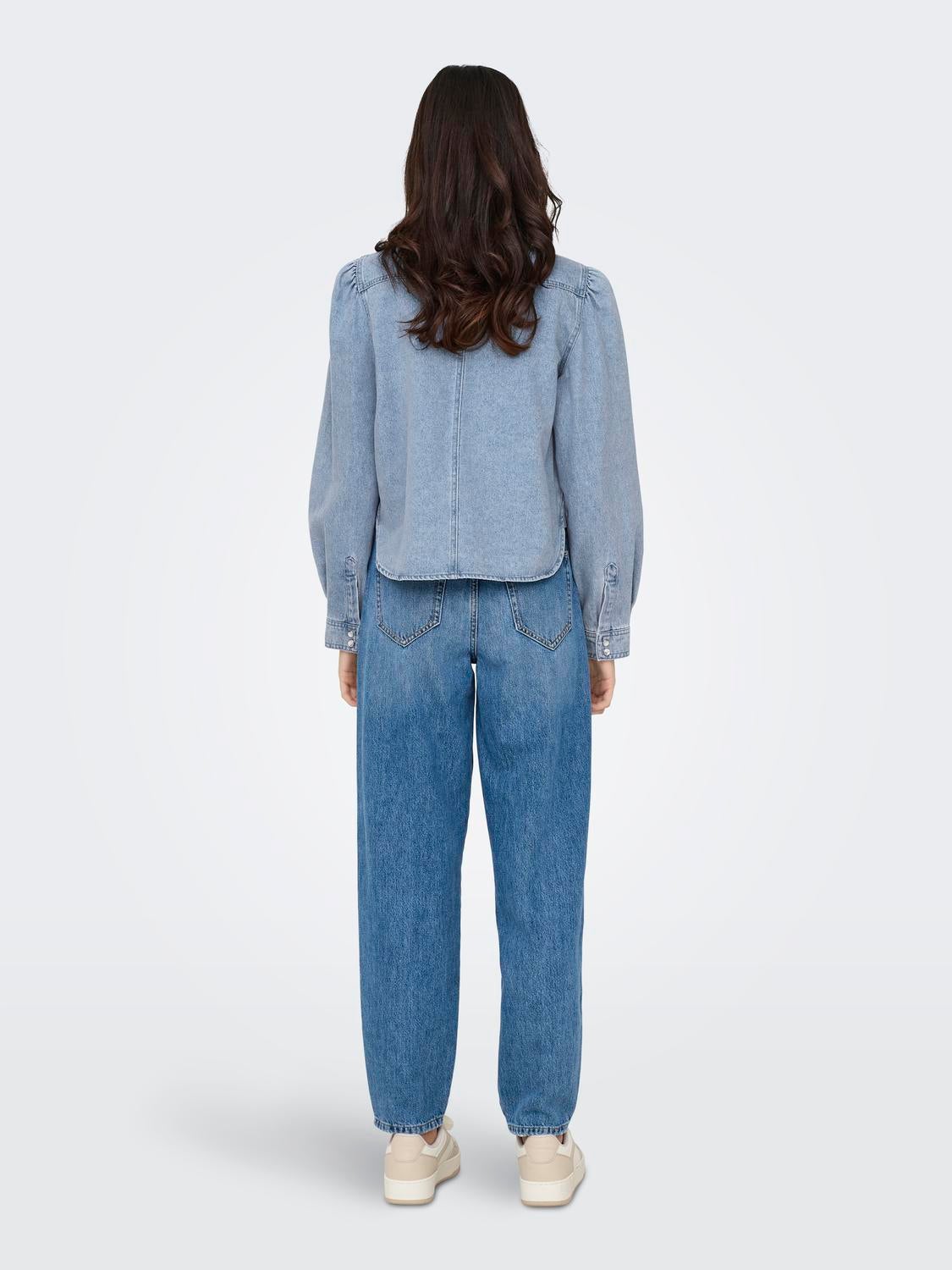 ONLCOREY Jeanshemd Light Blue Denim