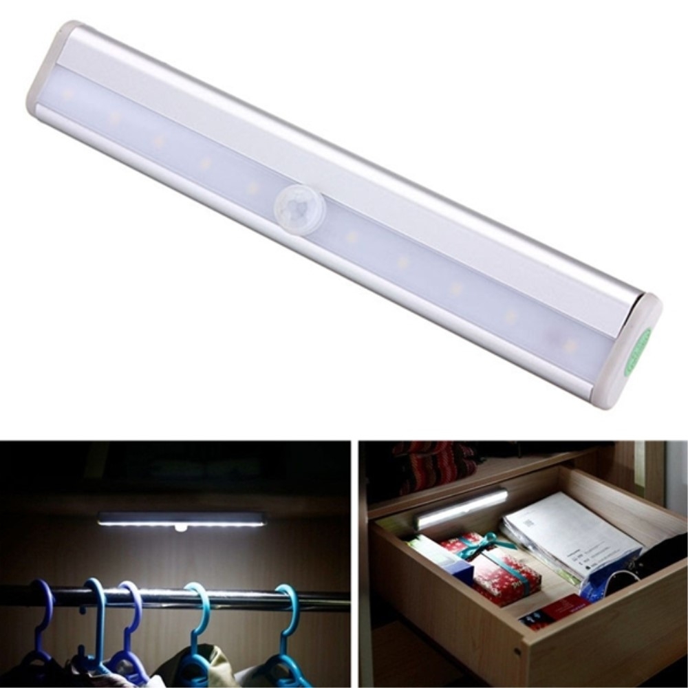 Kabellose LED Lichtleiste Bewegungsmelder Motion Sensor - Kaltweiss