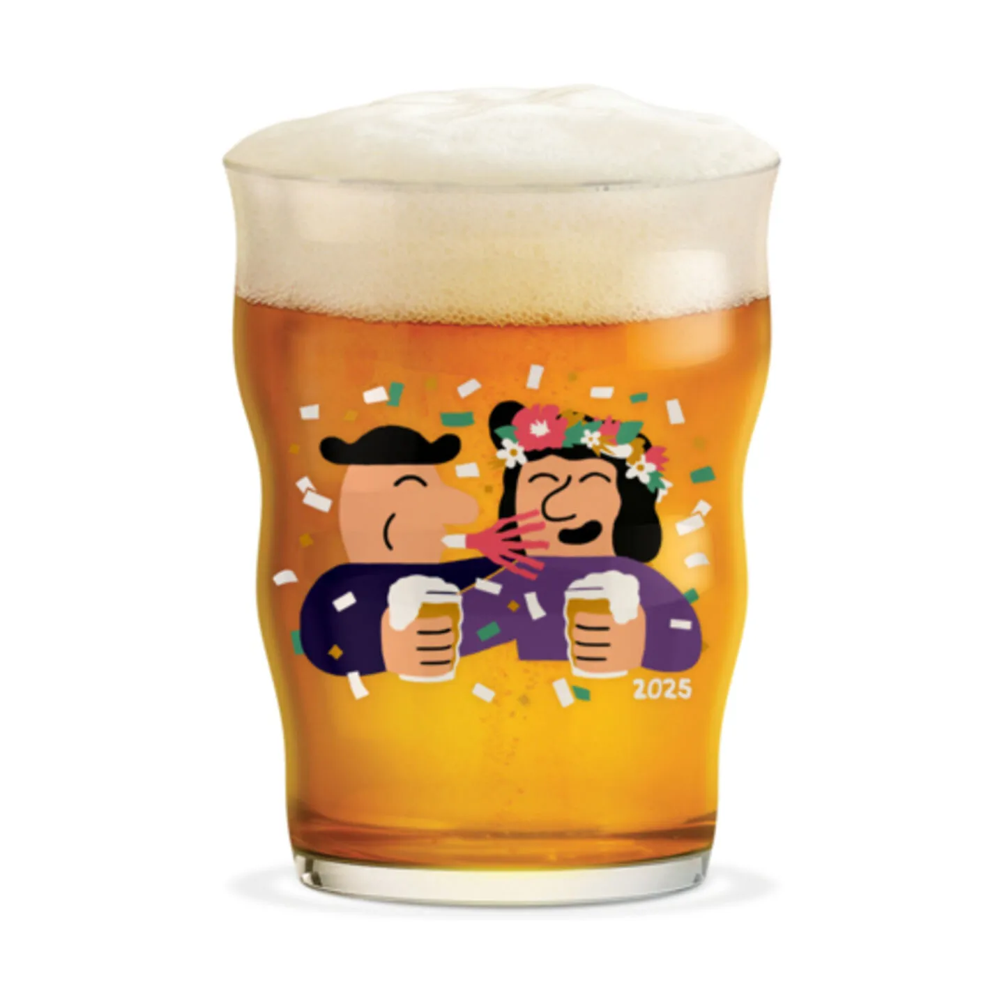 Holmegaard Mikkeller Pint Ølglas 2025