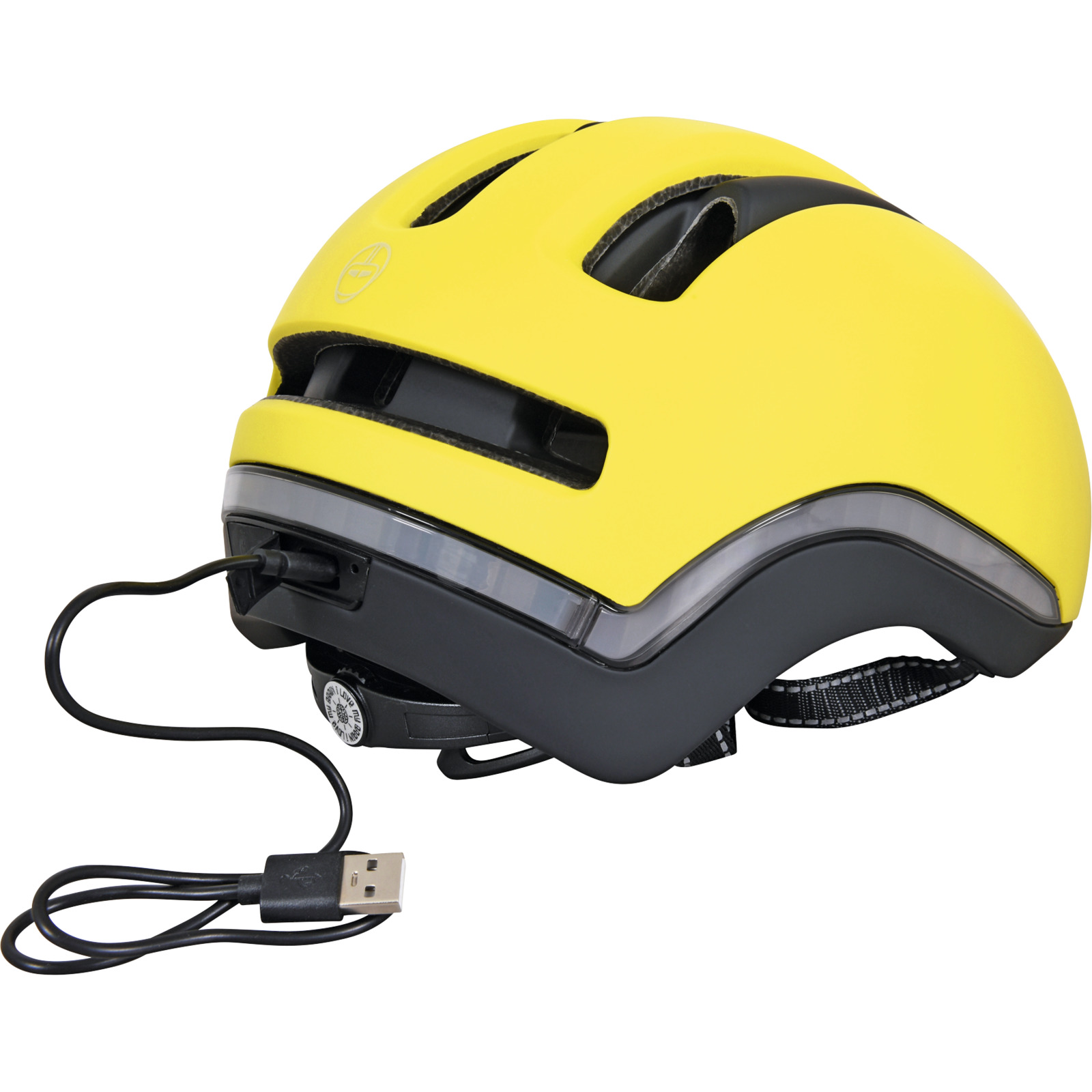 Nutcase Vio Commute Velohelm gelb, 59-62